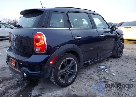 2014 Mini Cooper S Countryman z USA, uszkodzony, nr VIN WMWZC5C53EWP37214